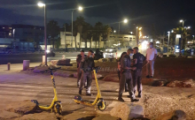  فيديو: الشرطة تحاول عرقلة الفعاليات الاحتجاجية في خيمة الاعتصام بيافا